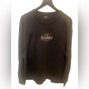 Old Navy, Women’s soft-washed, long sleeve crew neck shirt, XXL, Dark grey